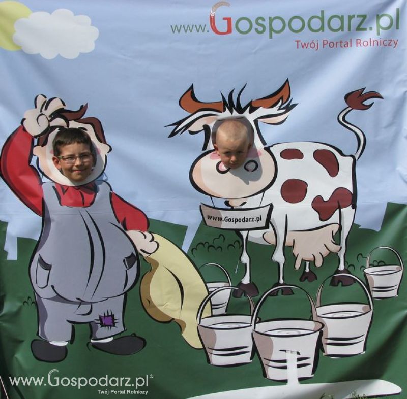 Gospodarz i Krówka znajdź swoje zdjęcie z Zielonego Agro Show 