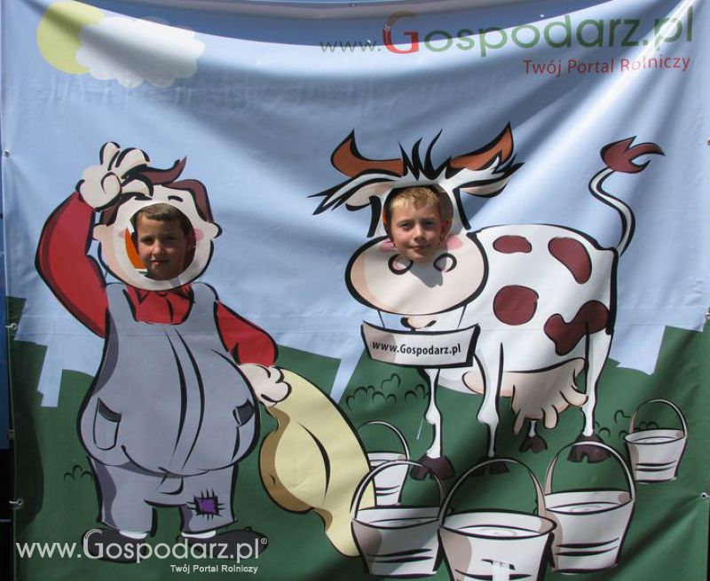 Gospodarz i Krówka znajdź swoje zdjęcie z Polskich Zbóż 2011