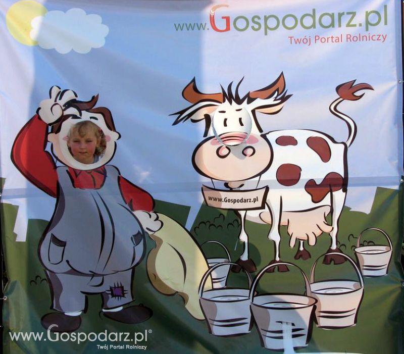 Gospodarz i Krówka znajdź swoje zdjęcie z Zielonego Agro Show 