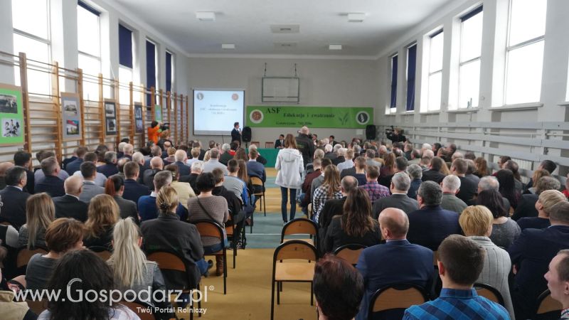Konferencja ASF - edukacja i zwalczanie