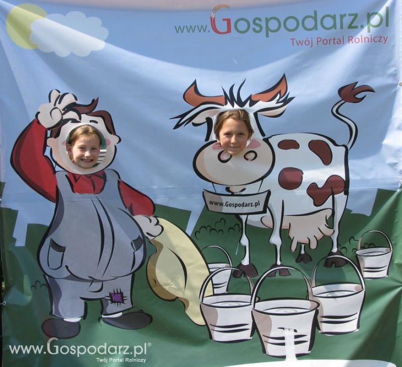 Gospodarz i Krówka znajdź swoje zdjęcie z Zielonego Agro Show 