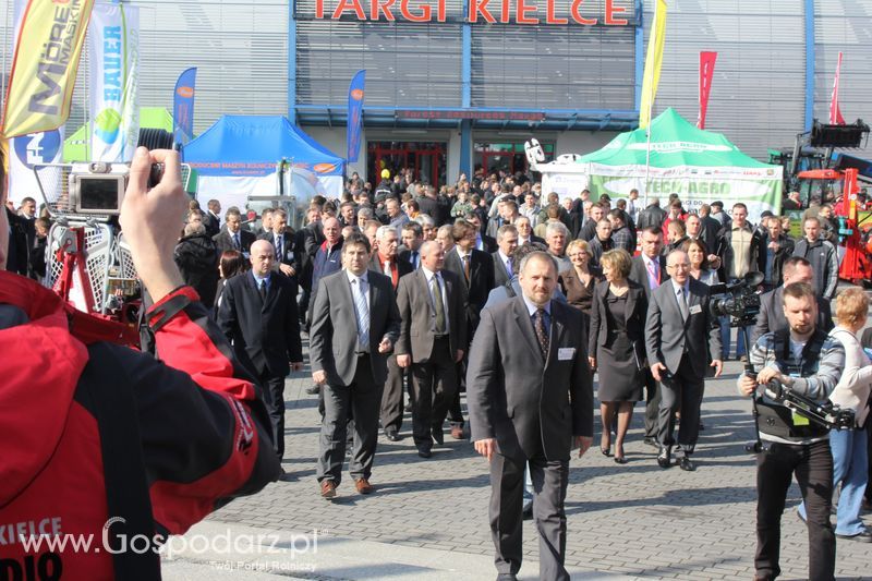 Wizyta Ministra Marka Sawickiego ministra rolnictwa i rozwoju wsi na AGROTECH Kielce