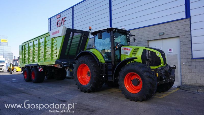 Claas na Agrotech Kielce postęp prac