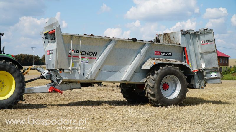 Pichon Muck Master M1655 na gospodarstwie rolnym w Wielkopolsce