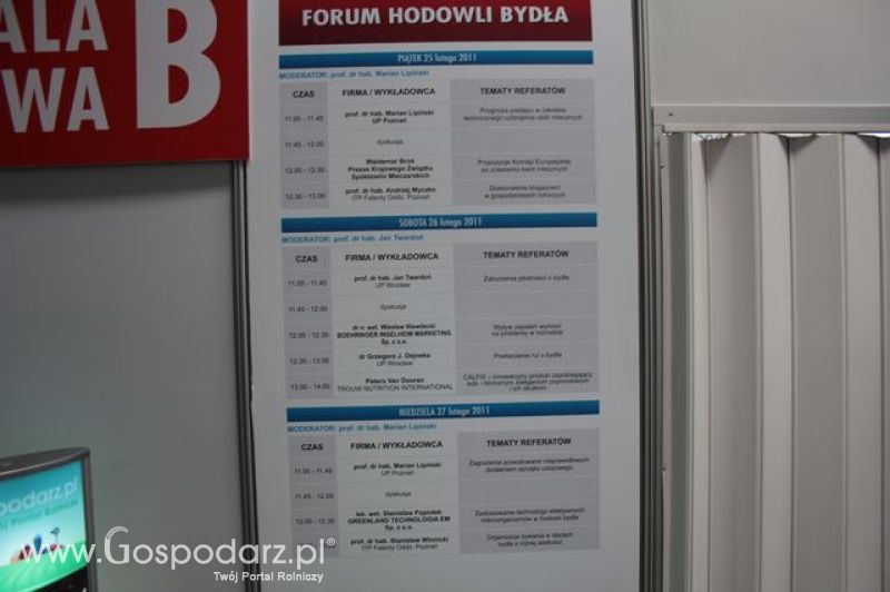 Relacja z XI Międzynarodowych Targów Fermy Bydła - dzień 3