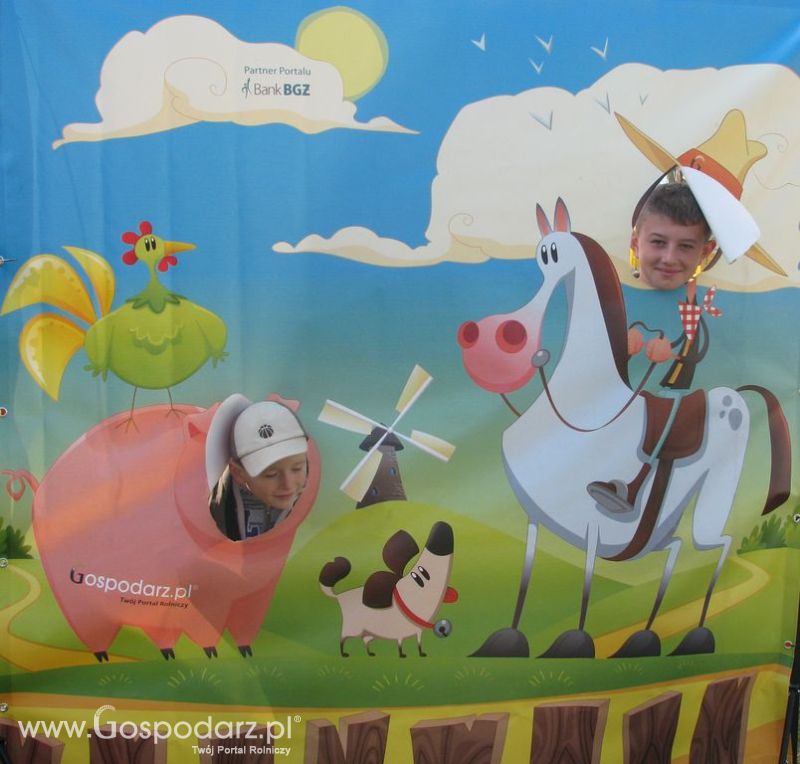 Zdjęcia ze świnką na Agro Show 2012 sobota