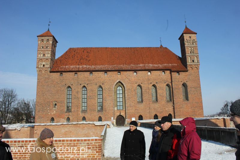 Grupy producenckie zapoznawały się z lokalną historia Lidzbarka Warmińskiego