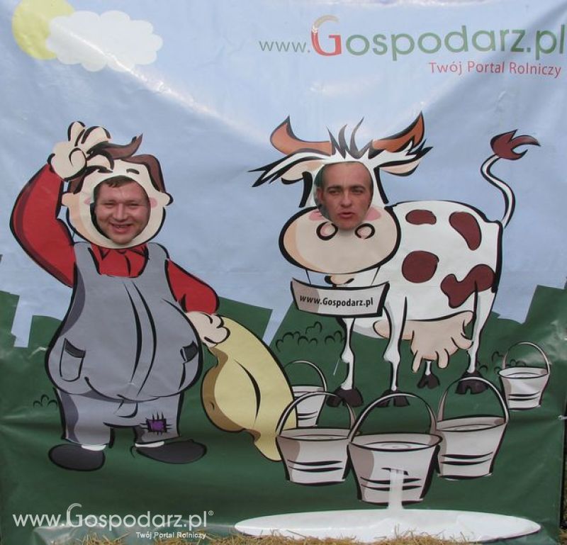 Agro Show 2011 Bednary Zdjęcie z krówką Niedziela