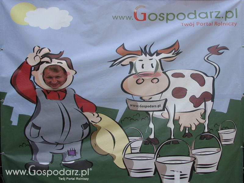 Gospodarz i Krówka znajdź swoje zdjęcie z targów Opolagra 2011