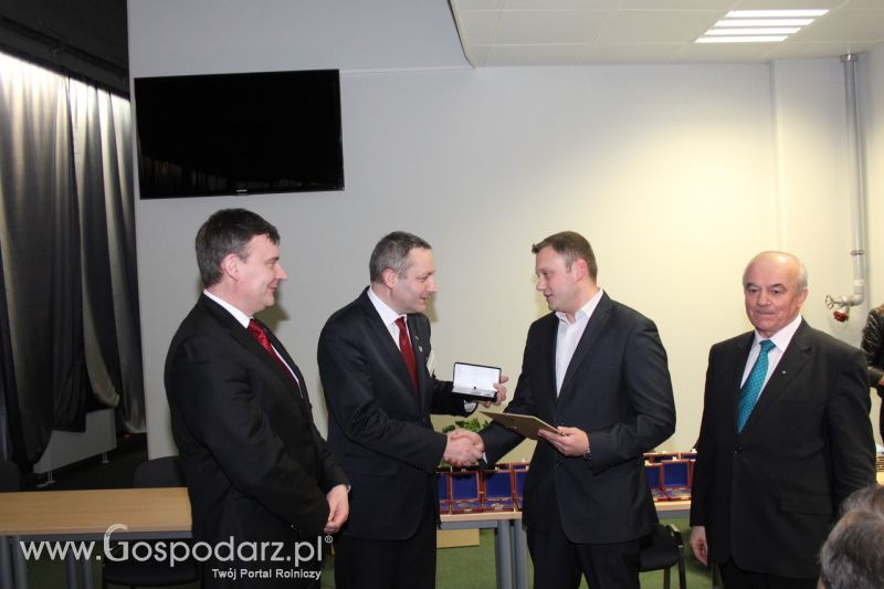 Gala wręczenia nagród na XIII Międzynarodowych Targach Ferma Bydła oraz XVI Międzynarodowych Targach Ferma Świń i Drobiu w Łodzi 2013