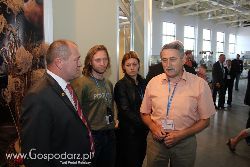 Spacer Ministra Sawickiego po terenie targów Polagra Food i KWZH