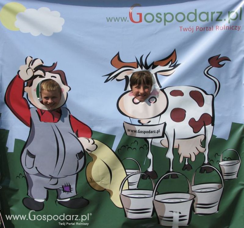 Gospodarz i Krówka znajdź swoje zdjęcie z Zielonego Agro Show 