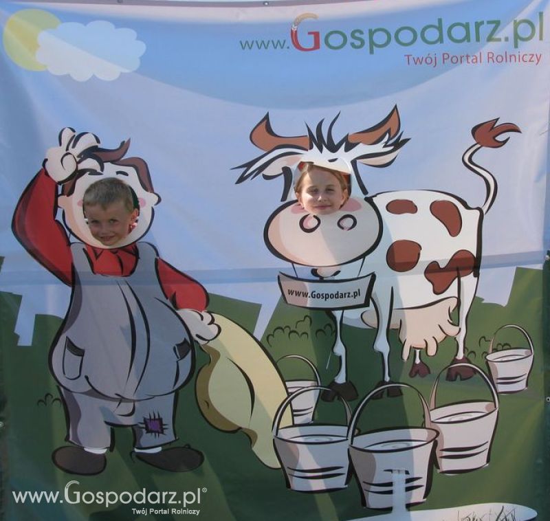 Gospodarz i Krówka znajdź swoje zdjęcie z Zielonego Agro Show 