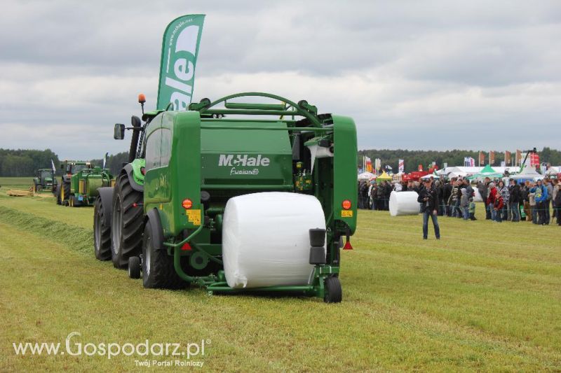 Pokazy maszyn Polskie Zboża Zielone Agro Show 2013