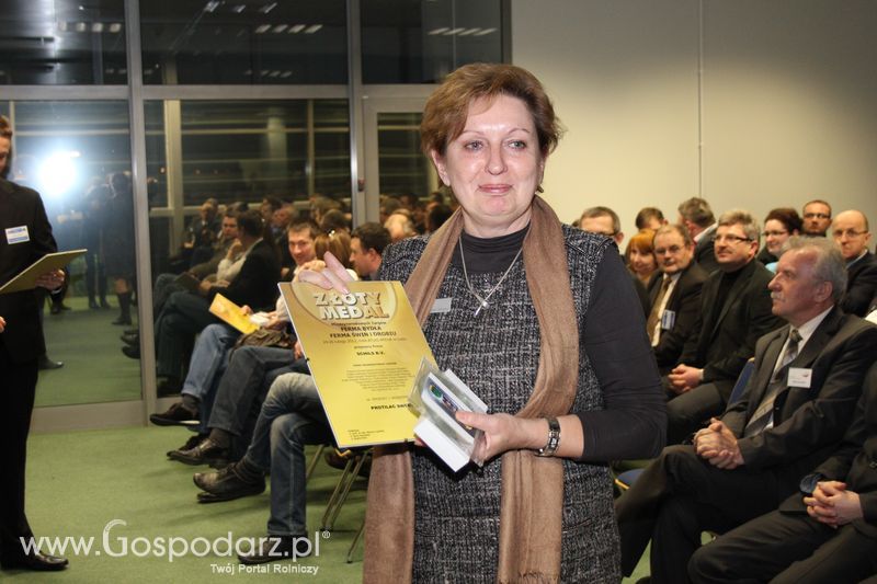 Gala wręczenia nagród na XII Międzynarodowych Targach FERMA BYDŁA i XV Międzynarodowych Targach FERMA ŚWIŃ i DROBIU