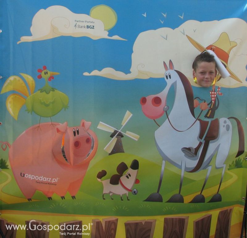 Zdjęcia ze świnką na Agro Show 2012 sobota
