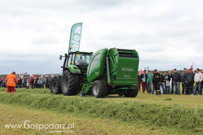 Pokazy maszyn Polskie Zboża Zielone Agro Show 2013