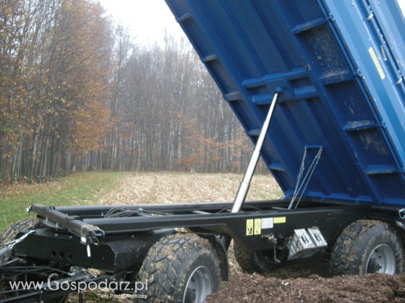 NT AGRO DT10 burty wykonane ze stali DOMEX - testy wytrzymałościowe i zmęczeniowe