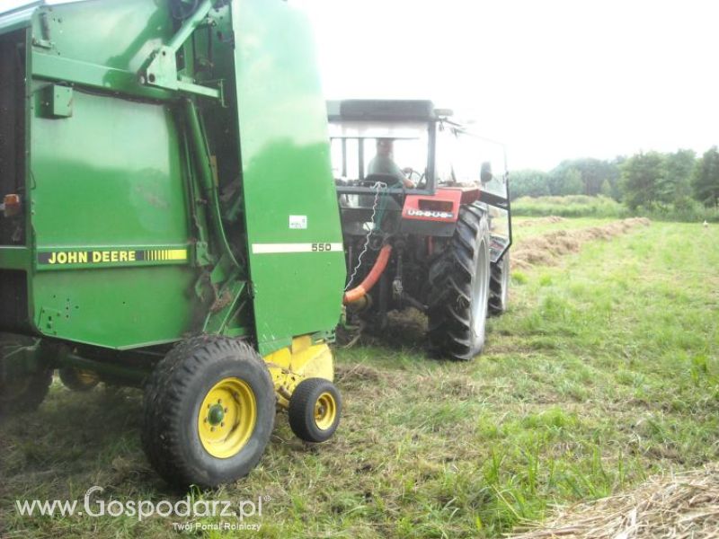 zbieranie siana 2012 ursusem c330m i 1014 de luxe