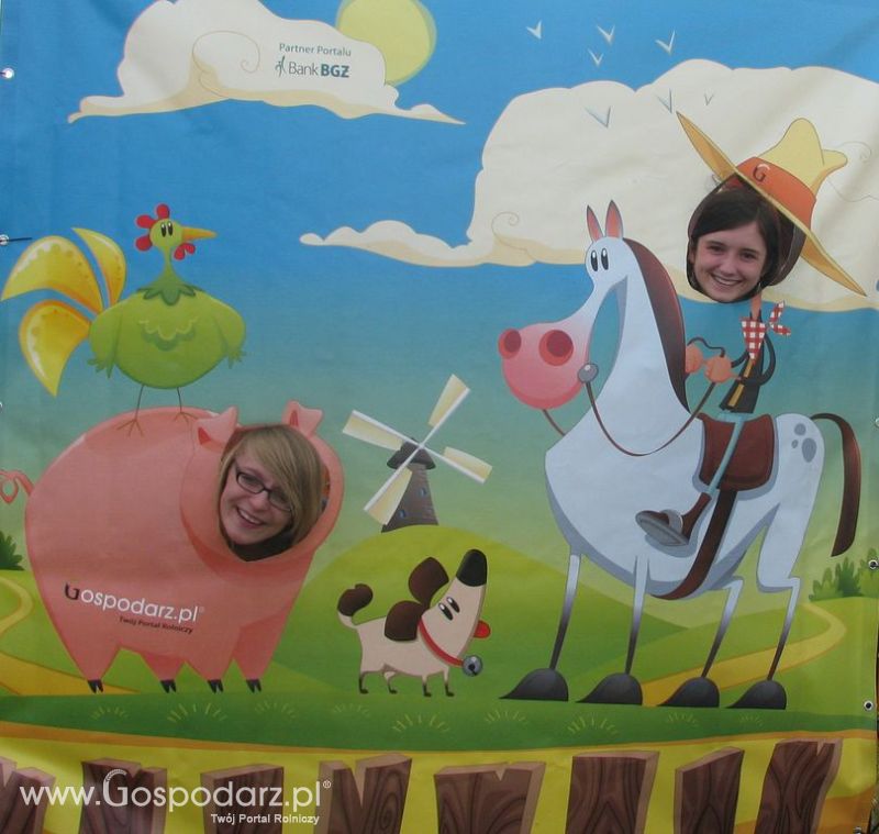 Zdjęcia ze świnką na Agro Show 2012 piątek