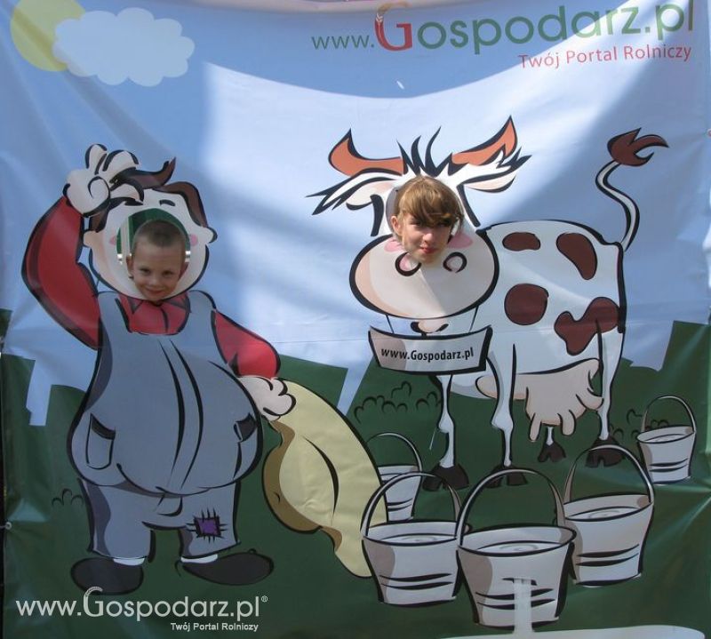 Gospodarz i Krówka znajdź swoje zdjęcie z Zielonego Agro Show 