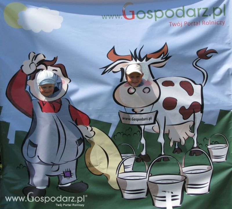 Gospodarz i Krówka znajdź swoje zdjęcie z Zielonego Agro Show 