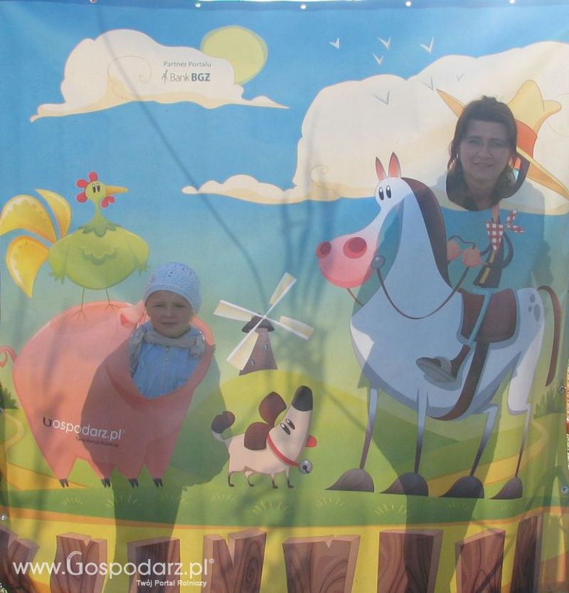 Zdjęcia ze świnką na Agro Show 2012 niedziela