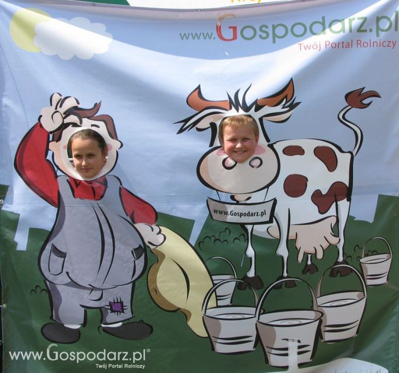 Gospodarz i Krówka znajdź swoje zdjęcie z Zielonego Agro Show 