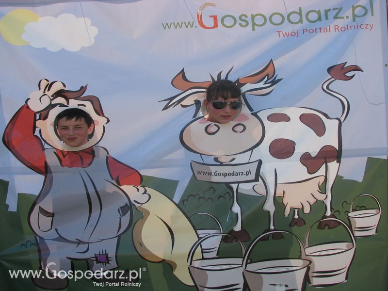 Gospodarz i Krówka znajdź swoje zdjęcie z targów Opolagra 2011