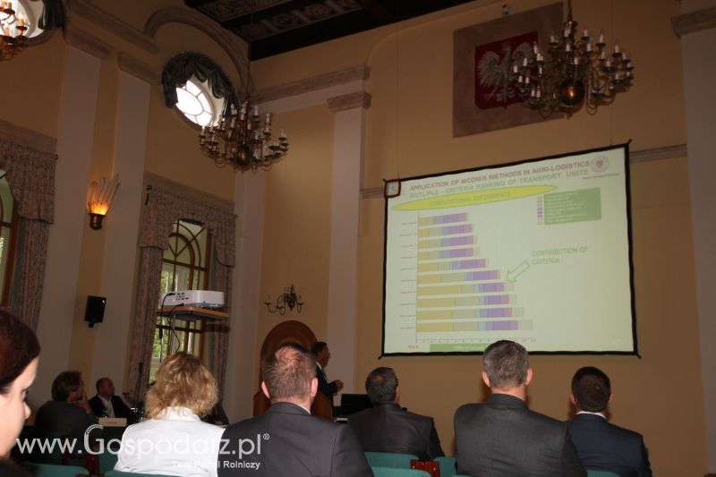 Międzynarodowe Forum Logistyki w Gospodarce Żywnościowej II AGROLOGISTYKA 2014