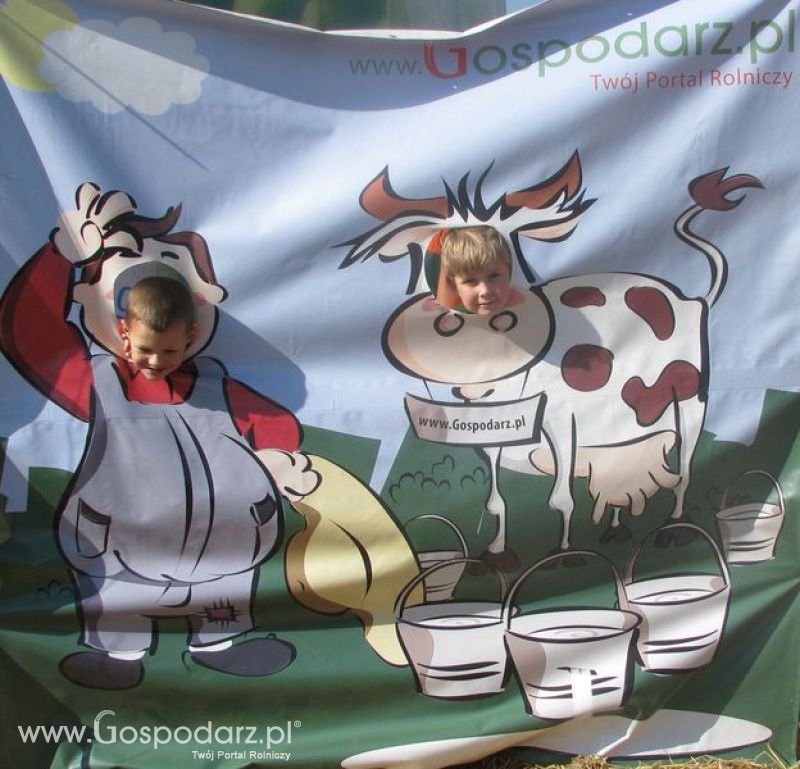 Agro Show 2011 Bednary Zdjęcie z krówką Niedziela