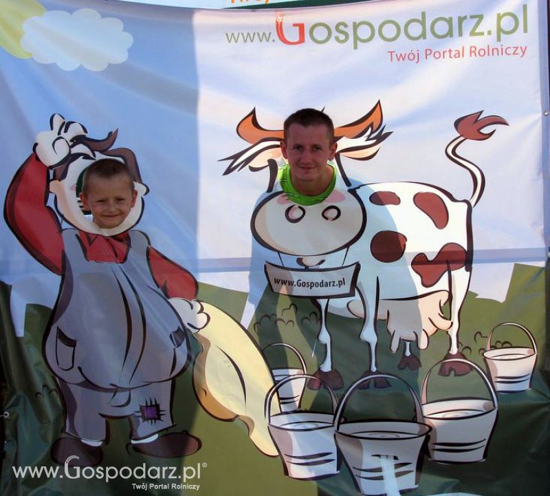 Gospodarz i Krówka znajdź swoje zdjęcie z Zielonego Agro Show 