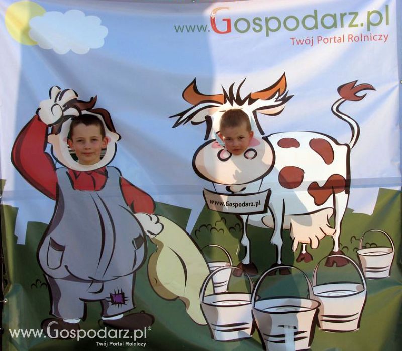 Gospodarz i Krówka znajdź swoje zdjęcie z Zielonego Agro Show 