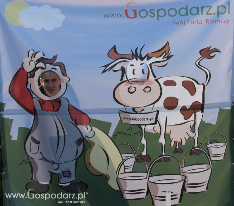 Gospodarz i Krówka znajdź swoje zdjęcie z Zielonego Agro Show 