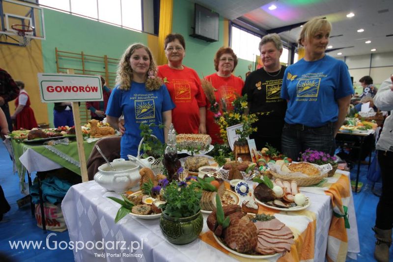 Prezentacja stołów - XVII Spotkania Tradycji Wielkanocnych Ziemi Kłodzkiej