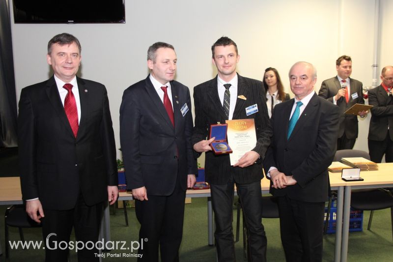 Gala wręczenia nagród na XIII Międzynarodowych Targach Ferma Bydła oraz XVI Międzynarodowych Targach Ferma Świń i Drobiu w Łodzi 2013