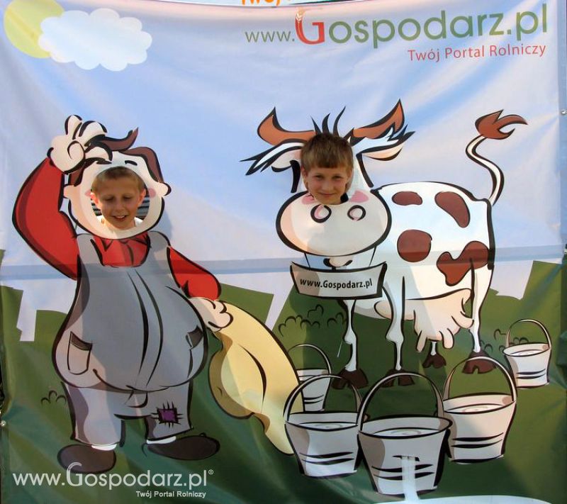 Gospodarz i Krówka znajdź swoje zdjęcie z Zielonego Agro Show 