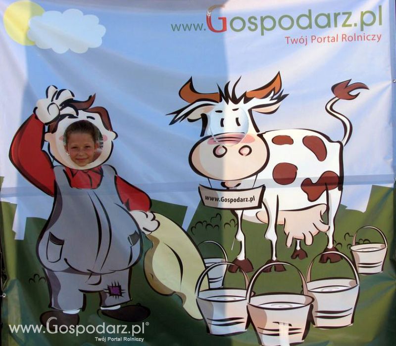 Gospodarz i Krówka znajdź swoje zdjęcie z Zielonego Agro Show 