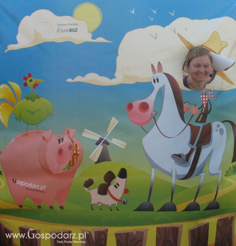 Zdjęcia ze świnką na Agro Show 2012 sobota