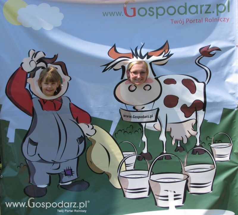 Gospodarz i Krówka znajdź swoje zdjęcie z Zielonego Agro Show 