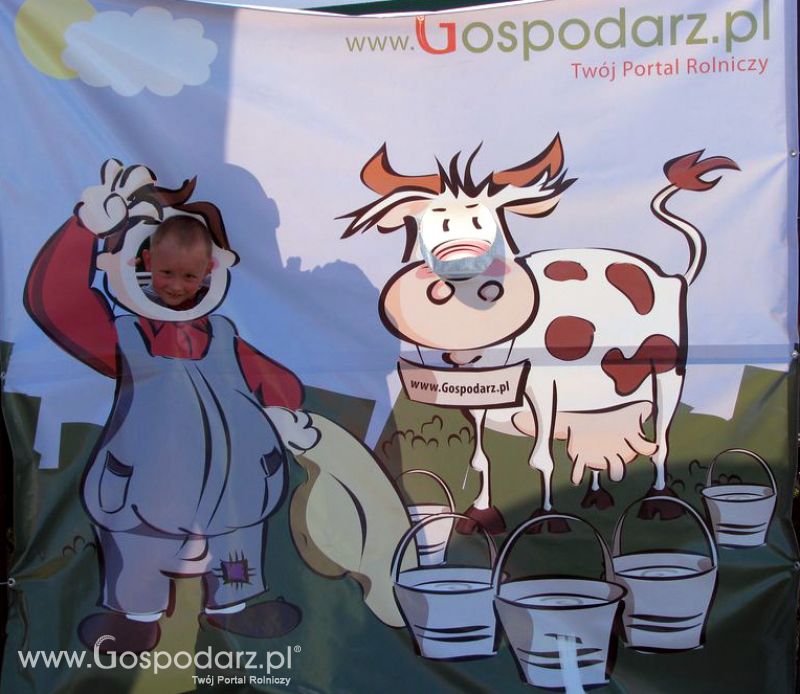 Gospodarz i Krówka znajdź swoje zdjęcie z Zielonego Agro Show 