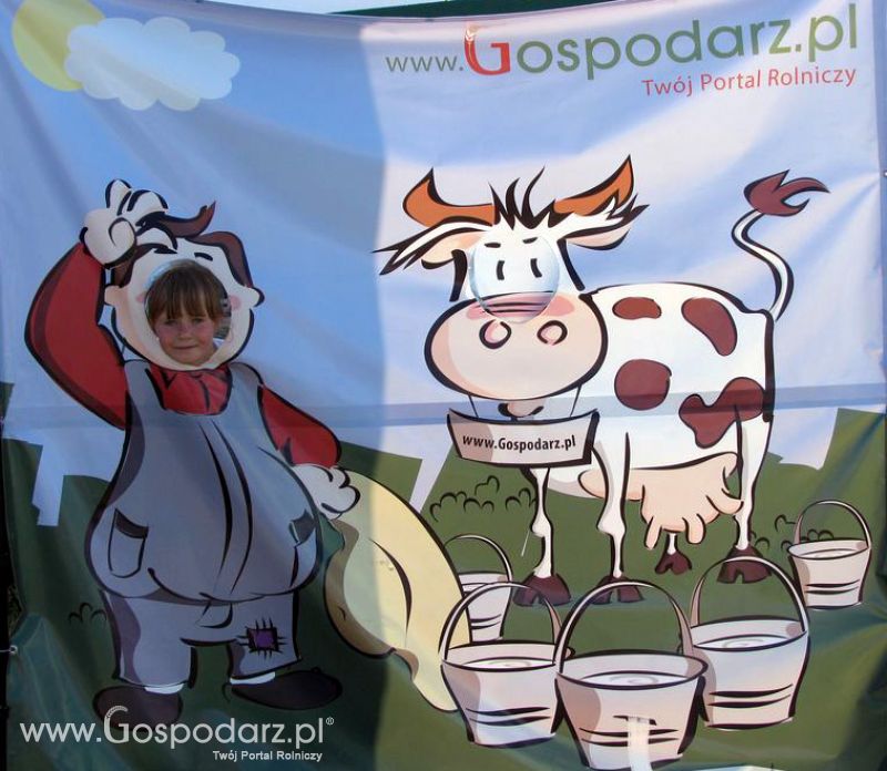 Gospodarz i Krówka znajdź swoje zdjęcie z Zielonego Agro Show 