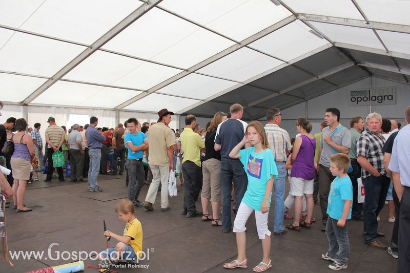 Losowanie nagród Opolagra 2011