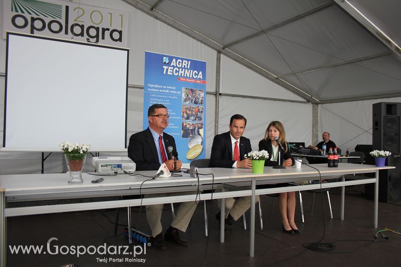 Konferencja prasowa Opolagra 2011