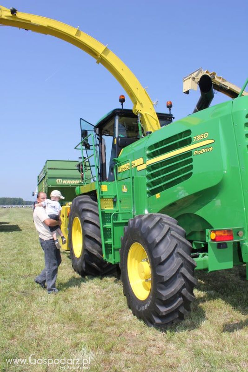 Zielone Agro Show pokaz maszyn rolniczych