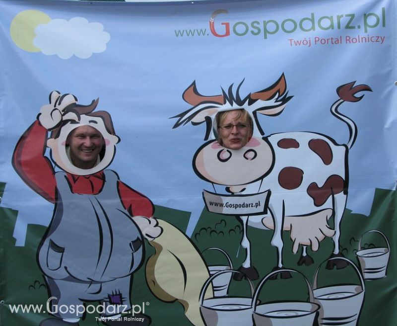 Gospodarz i Krówka znajdź swoje zdjęcie z Zielonego Agro Show 