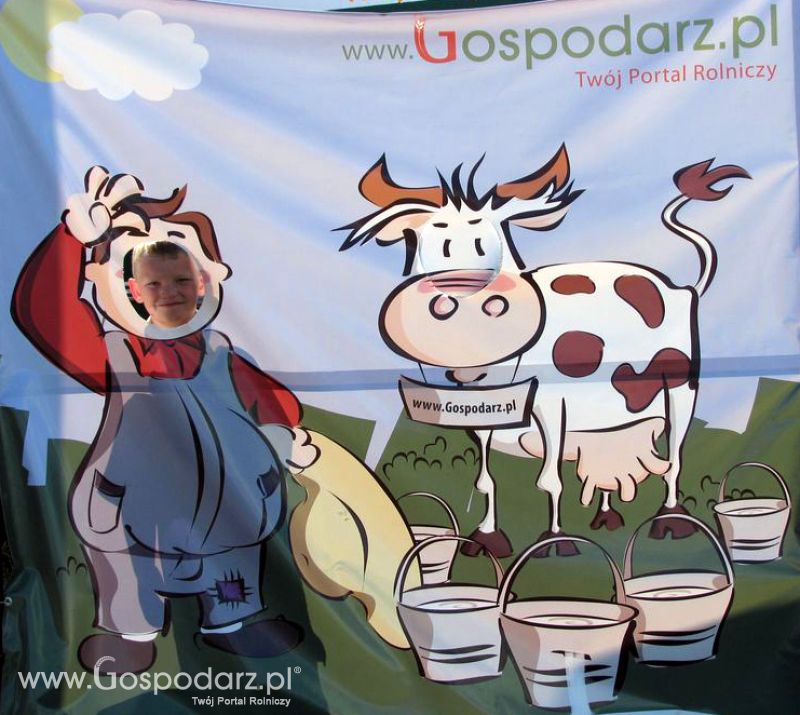 Gospodarz i Krówka znajdź swoje zdjęcie z Zielonego Agro Show 
