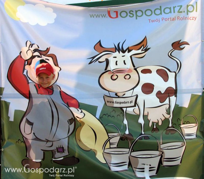 Gospodarz i Krówka znajdź swoje zdjęcie z Zielonego Agro Show 