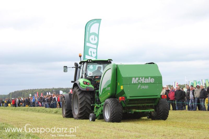 Pokazy maszyn Polskie Zboża Zielone Agro Show 2013