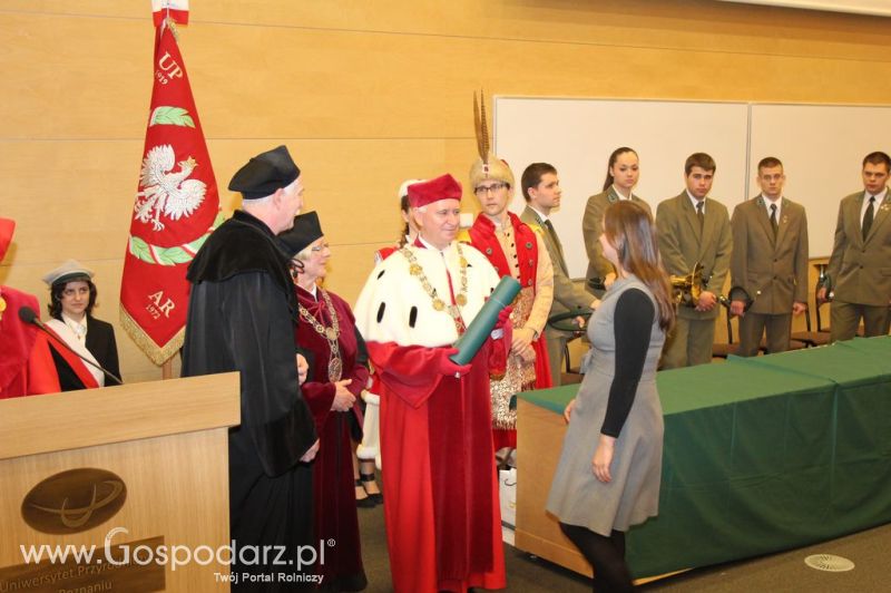 Uroczystość Promocji Doktorskiej Uniwersytet Przyrodniczy w Poznaniu